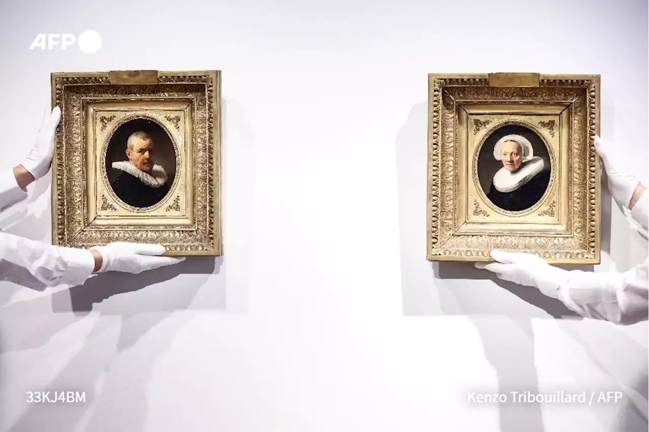 Deux portraits de Rembrandt, cachés pendant 200 ans, bientôt aux enchères