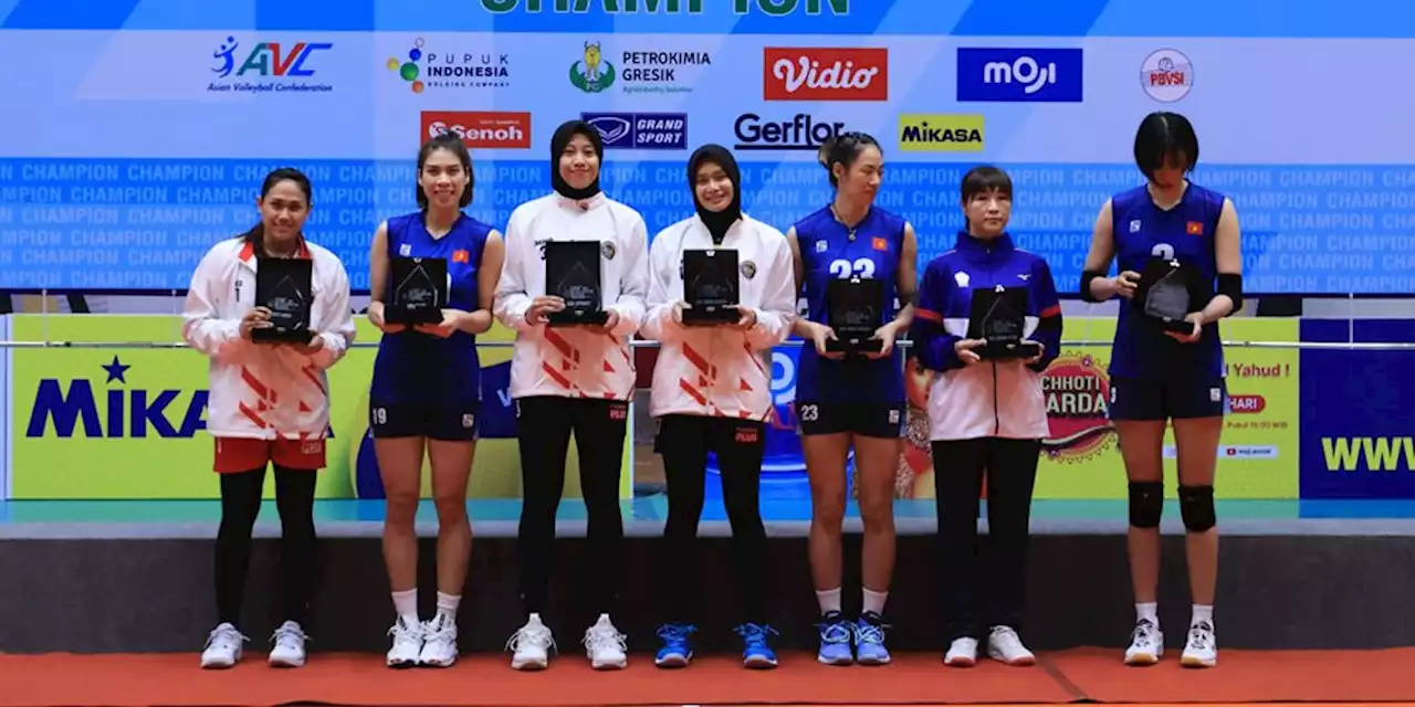 Daftar Peraih Penghargaan Voli Putri AVC Challenge Cup 2023: Megawati Wakili Indonesia! - Bola.net