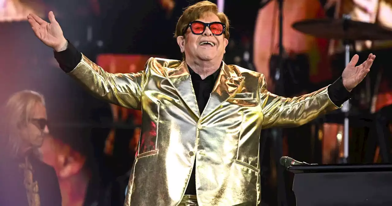 Sir Elton John closes Glastonbury on 'final UK gig' of farewell tour