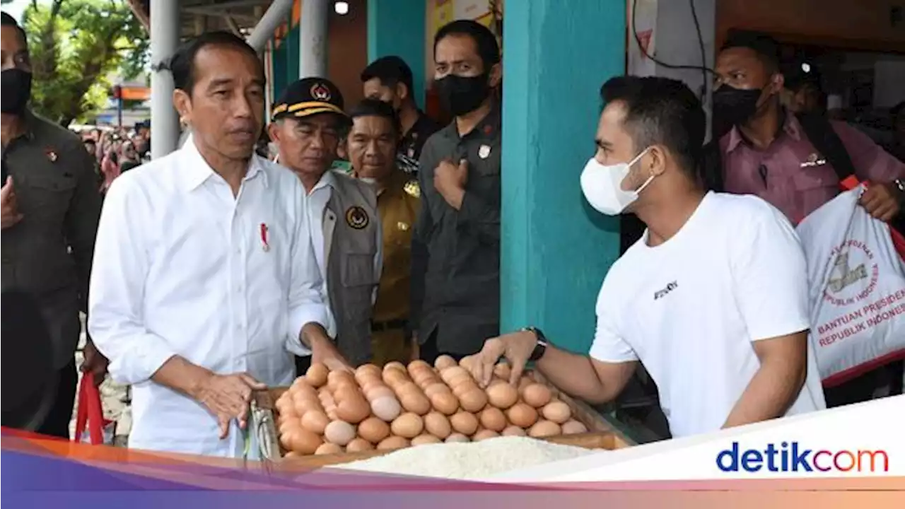 Jokowi Usai Tinjau Pasar Palmerah: Harga Daging Ayam Naik Agak Tinggi