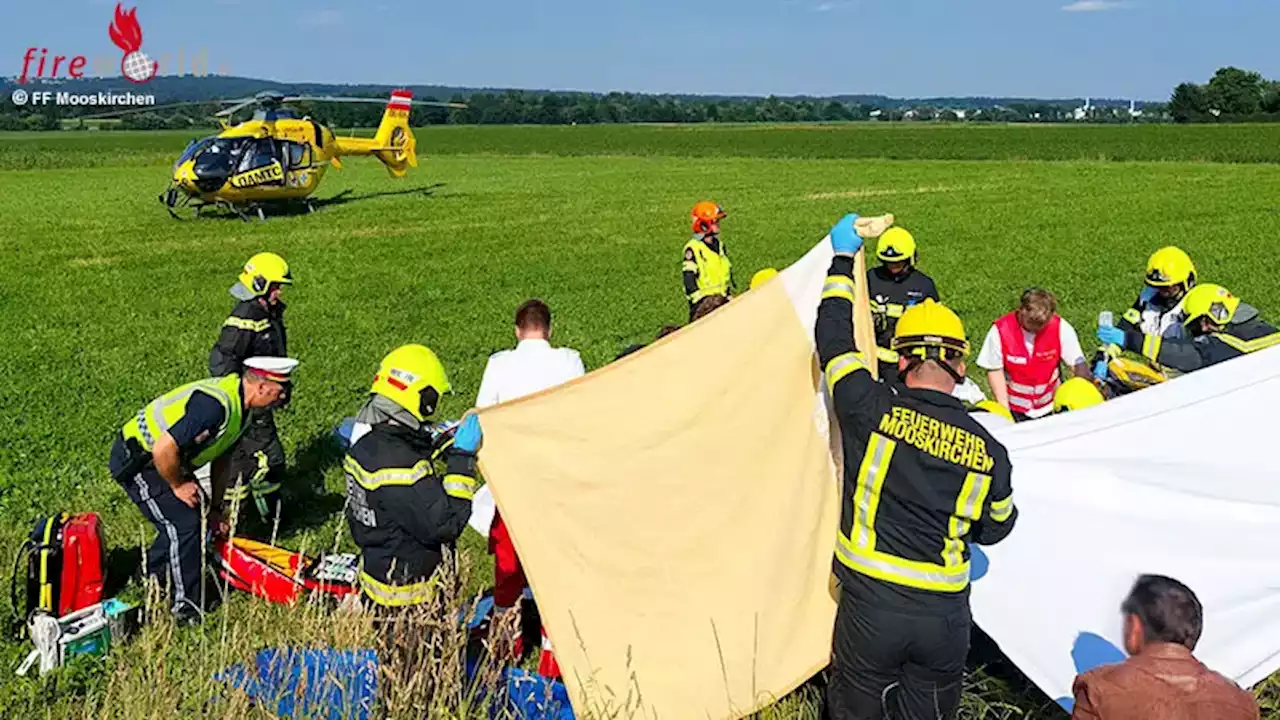 Stmk: Drei Schwerverletzte bei Motorrad-Frontalkollision in Mooskirchen