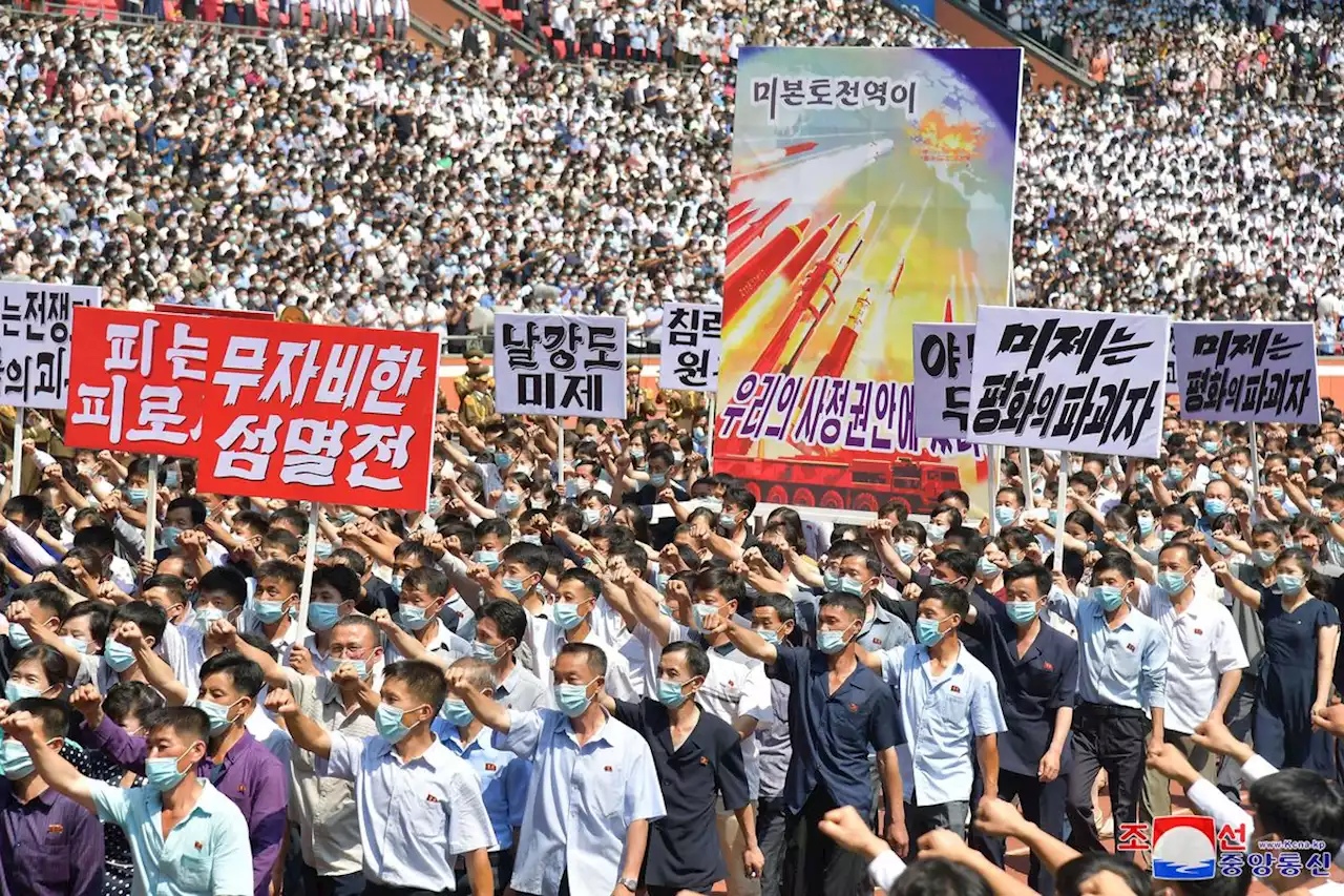 North Korea holds rallies denouncing U.S., warns of nuclear war