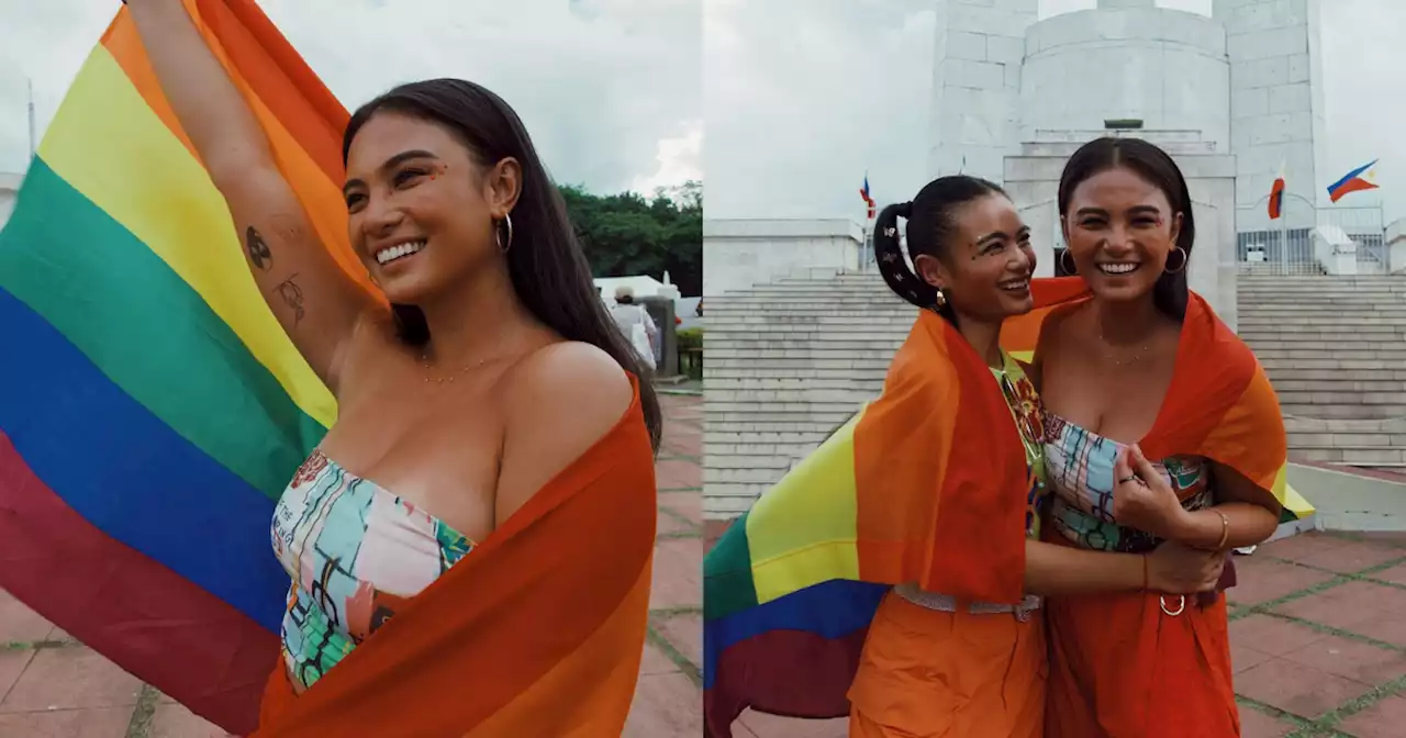 Klea Pineda, GF Katrice Kierulf join QC's Pride March