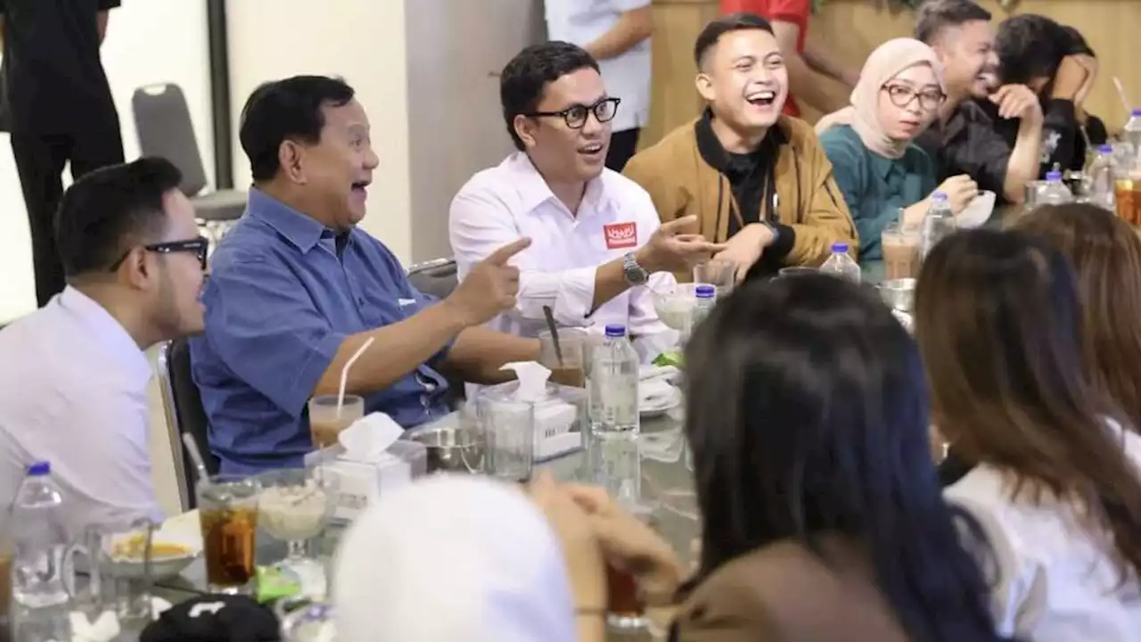 Satu Jam Makan Siang Bersama Prabowo Subianto