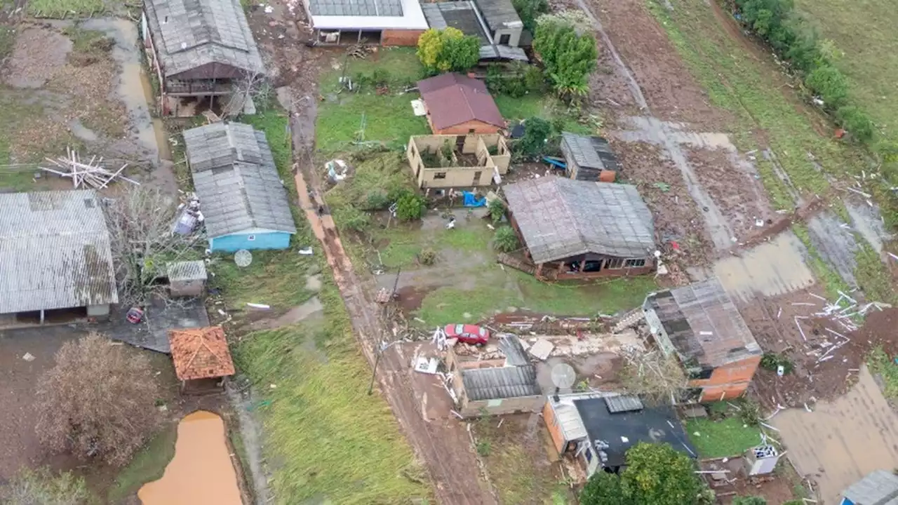 Ciclone deixou perda milionária na agricultura do RS e obras em municípios custarão mais de R$ 90 milhões