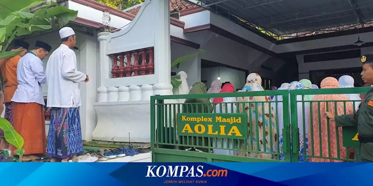 Jemaah Masjid Aolia Gunungkidul Shalat Idul Adha Hari Ini