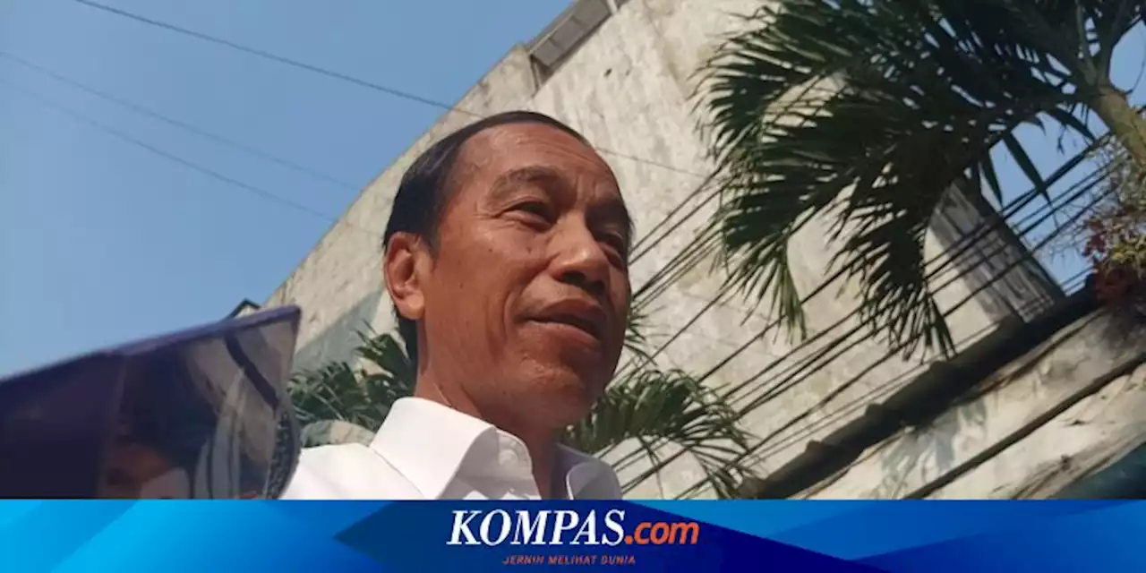 Tinjau Pasar Palmerah, Presiden Jokowi Kaget Harga Daging Ayam Tembus Rp 50.000 Per Kg