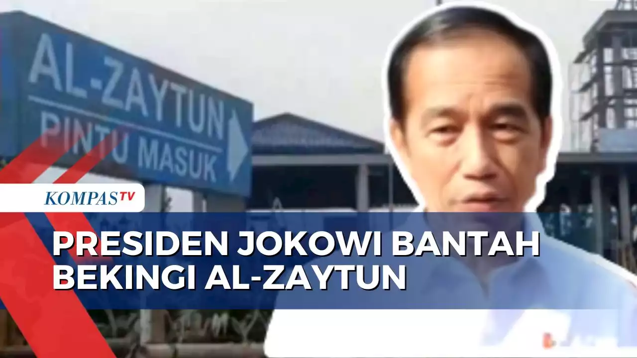 Begini Kata Presiden Jokowi Bantah Istana Bekingi Ponpes Al-Zaytun!