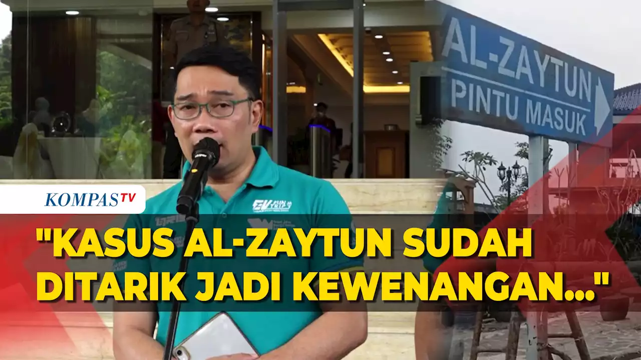 Kata Gubernur Jabar Ridwan Kamil soal Polemik Al-Zaytun: Jadi Kewenangan Nasional