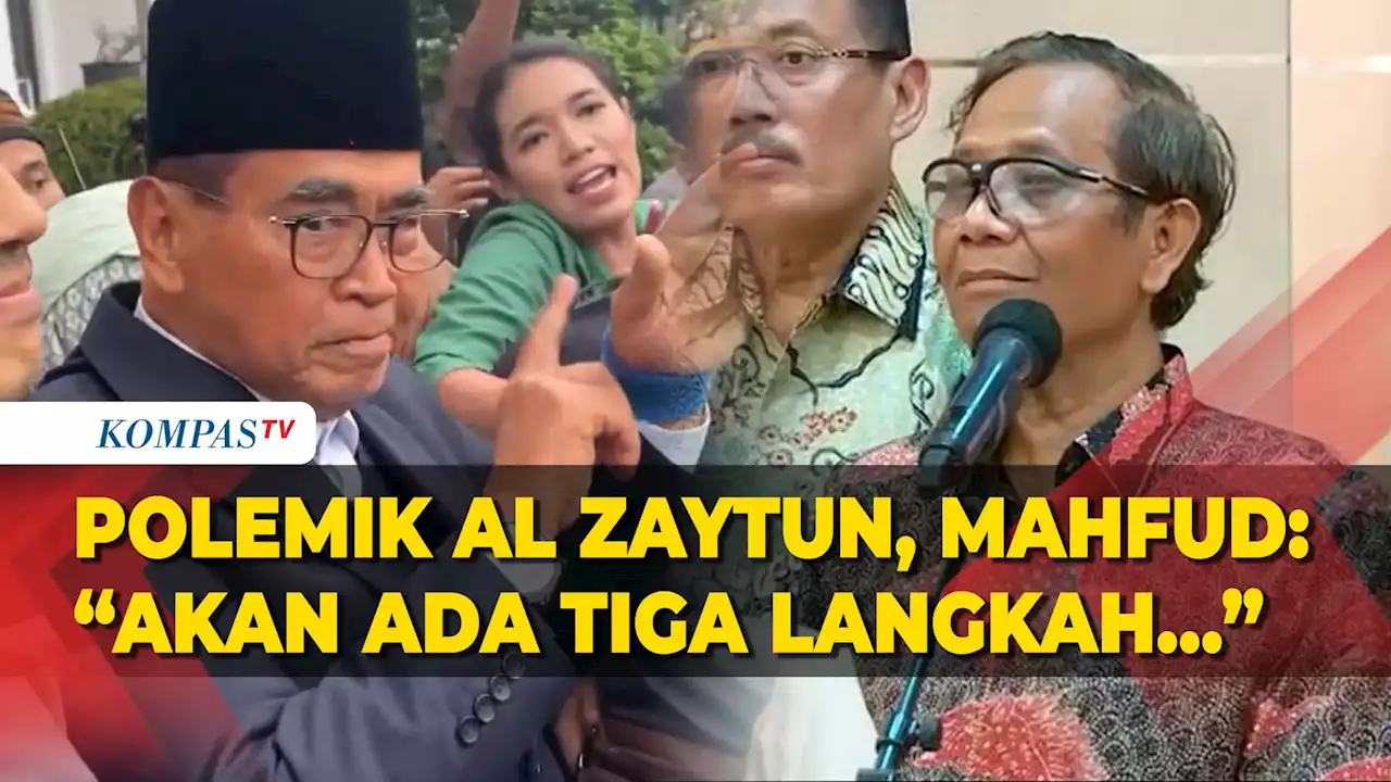 Mahfud MD Bakal Tindaklanjuti Polemik Ponpes Al Zaytun dengan Langkah Pidana hingga Tertib Sosial