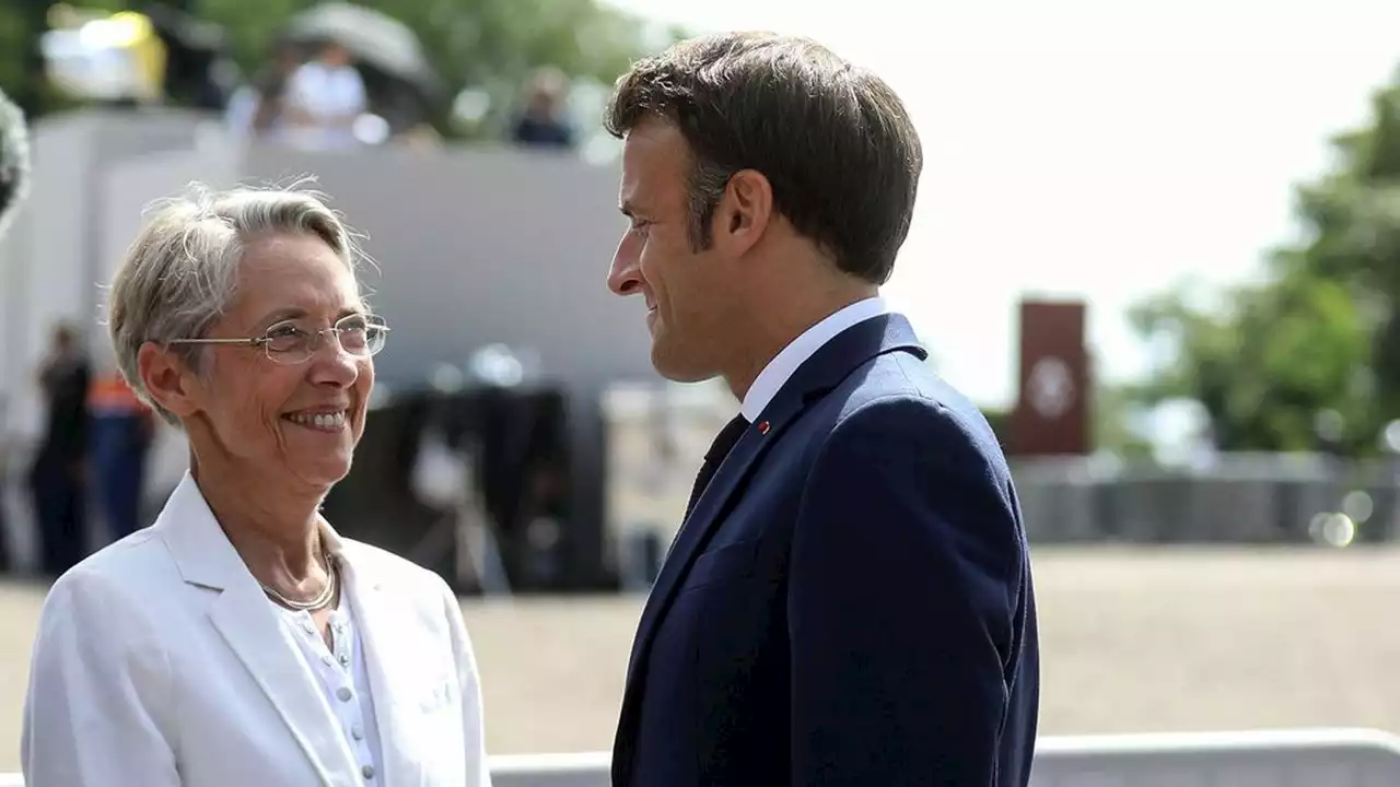 Elisabeth Borne fera le point sur les « 100 jours » début juillet, annonce Emmanuel Macron