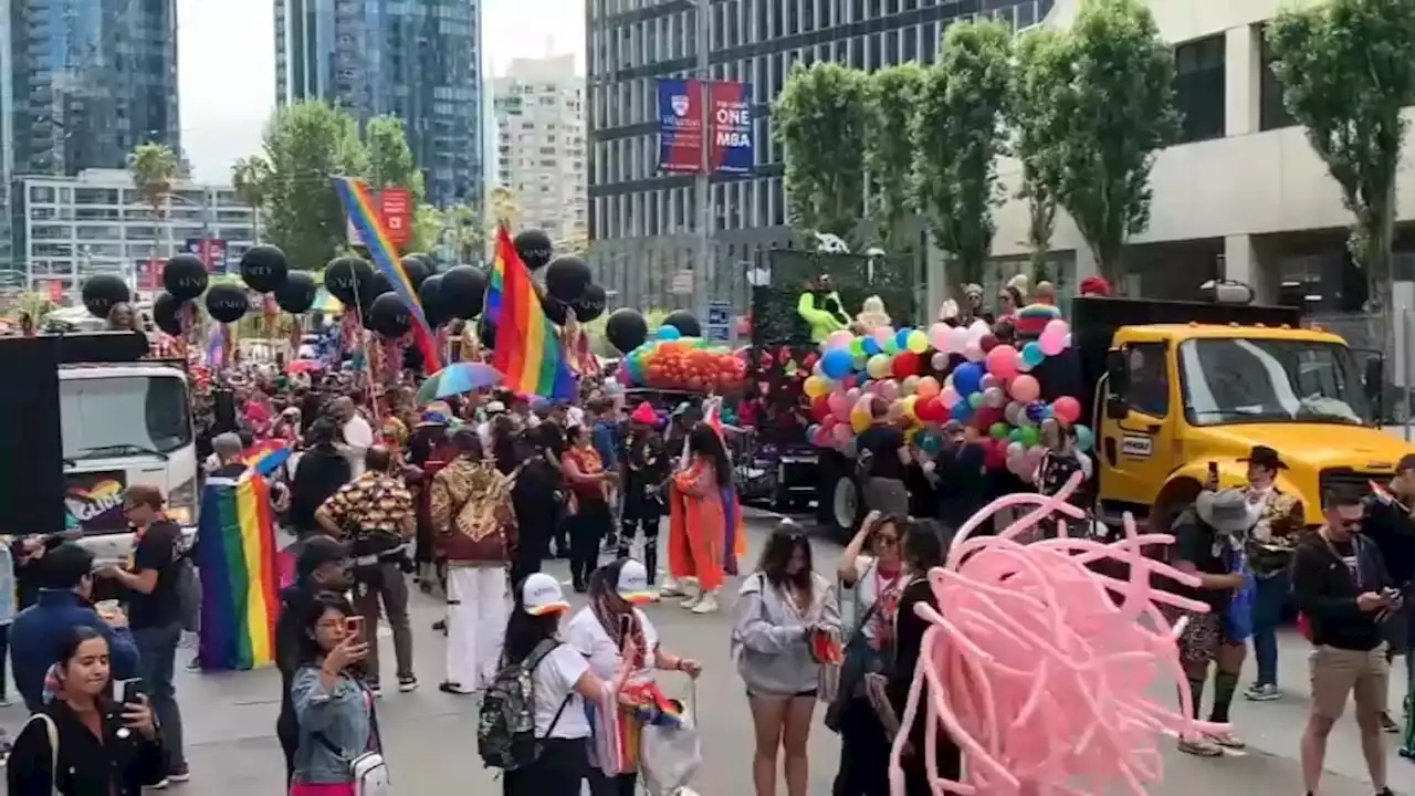 San Francisco Pride Parade draws large crowds