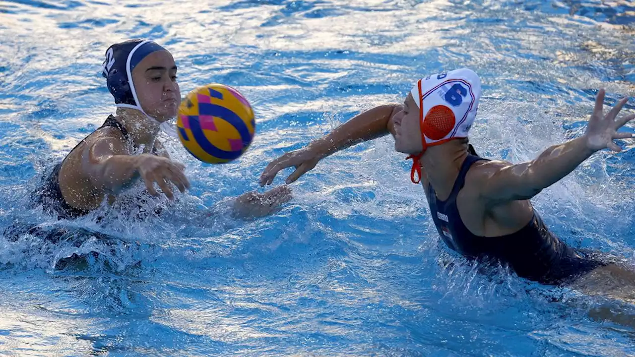 Waterpolosters grijpen naast hoofdprijs: VS nipt te sterk in finale wereldbeker