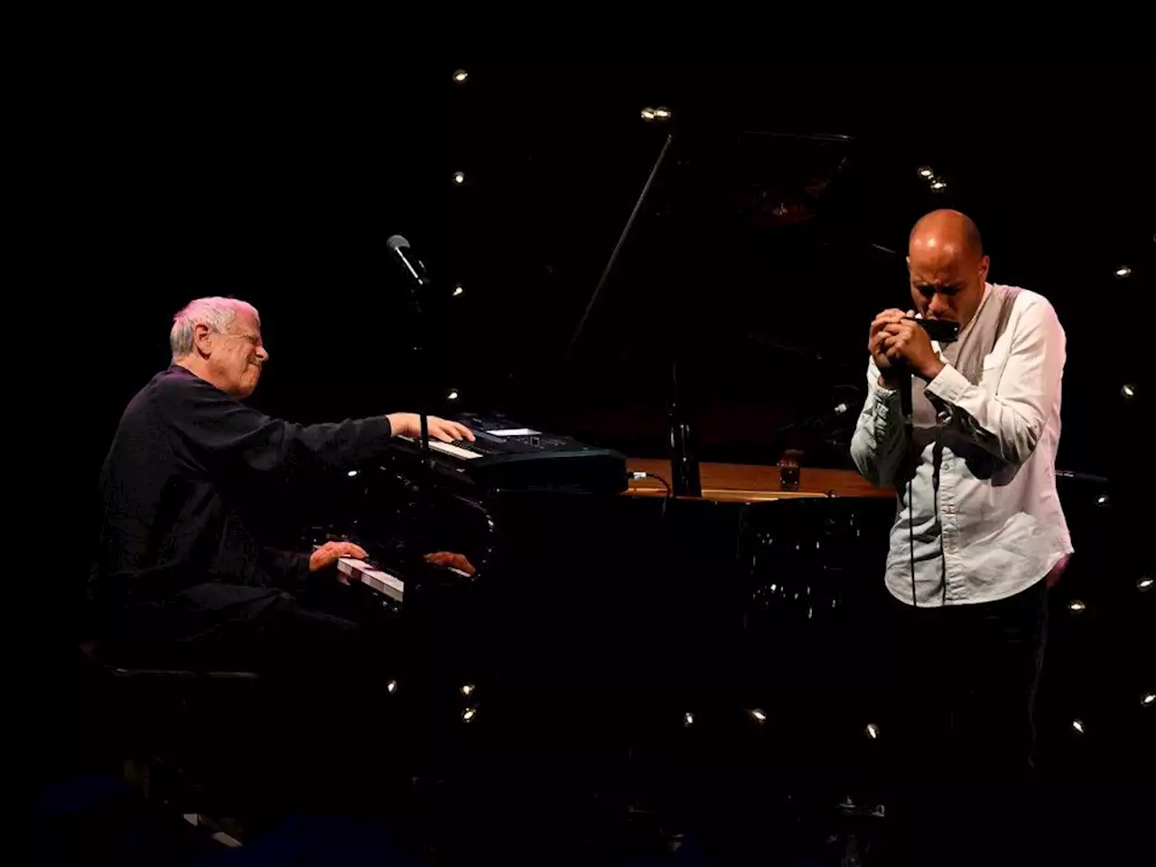 Review: Kenny Werner and Grégoire Maret at the 2023 Ottawa Jazz Festival