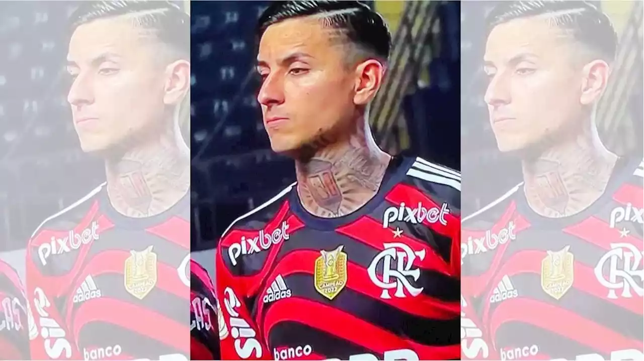 Flamengo comete gafe e joga com patch de campeão brasileiro de 2022