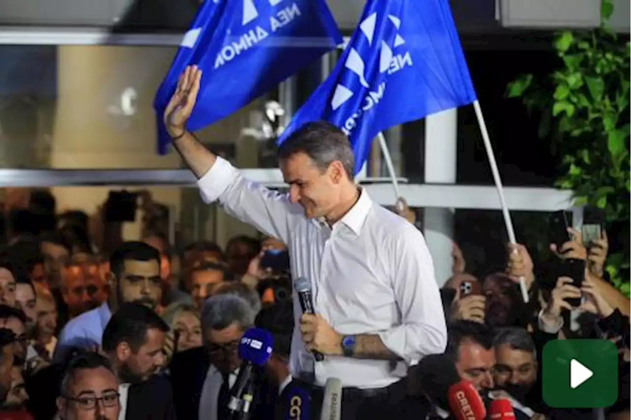 Bis del conservatore Mitsotakis in Grecia, vince le elezioni con il 40%