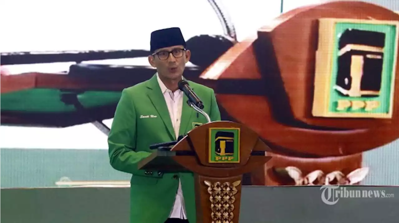 Sandiaga Uno Ngaku Dapat Tugas Berat dari Plt Ketua Umum PPP Rebut 11 Juta Suara di Pemilu - Tribunnews.com