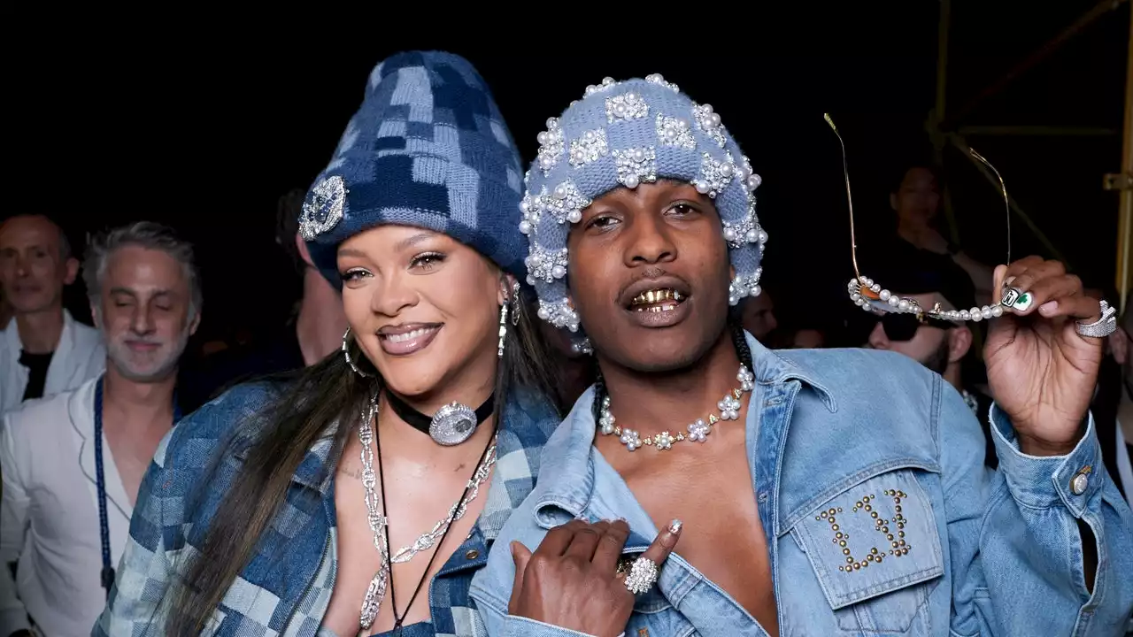 Ce détail était le véritable statement mode de Rihanna au défilé Louis Vuitton de Pharrell Williams