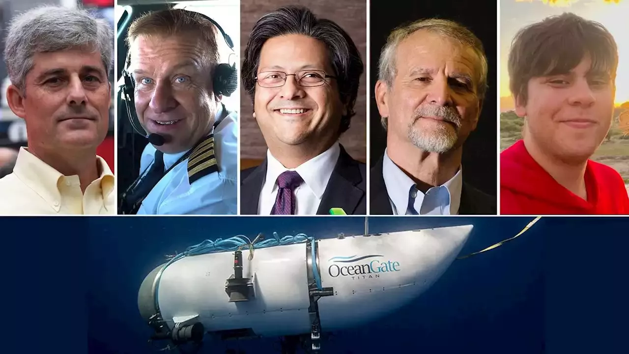 Titanic Submersible Oceangate Believes 5 Passengers On Missing Sub Have Sadly Been Lost 