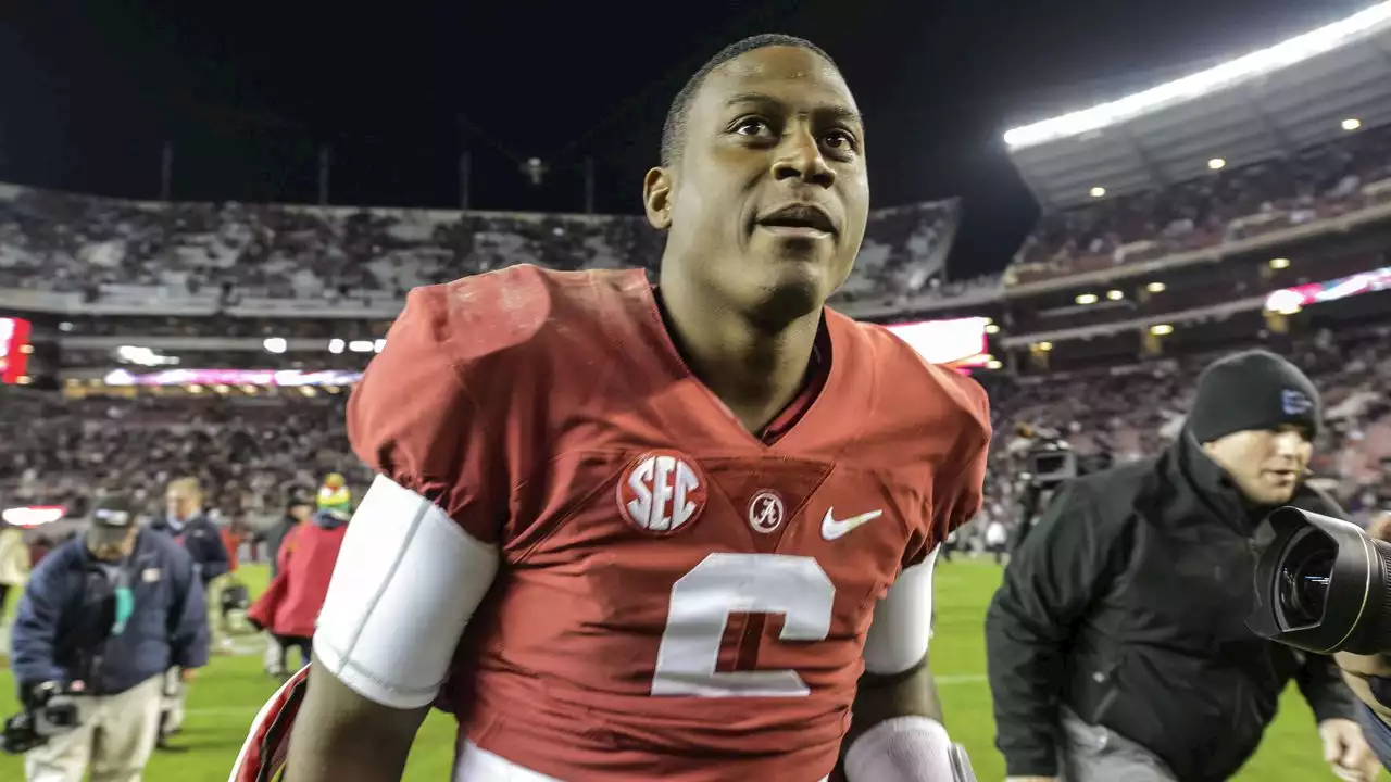 Where is Blake Sims, the former record-setting Alabama quarterback?