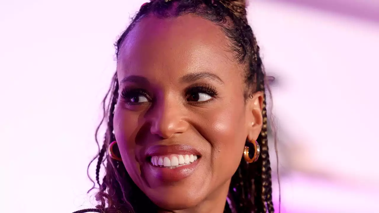 You've Never Seen Kerry Washington With Two-Toned Goddess Locs Like These