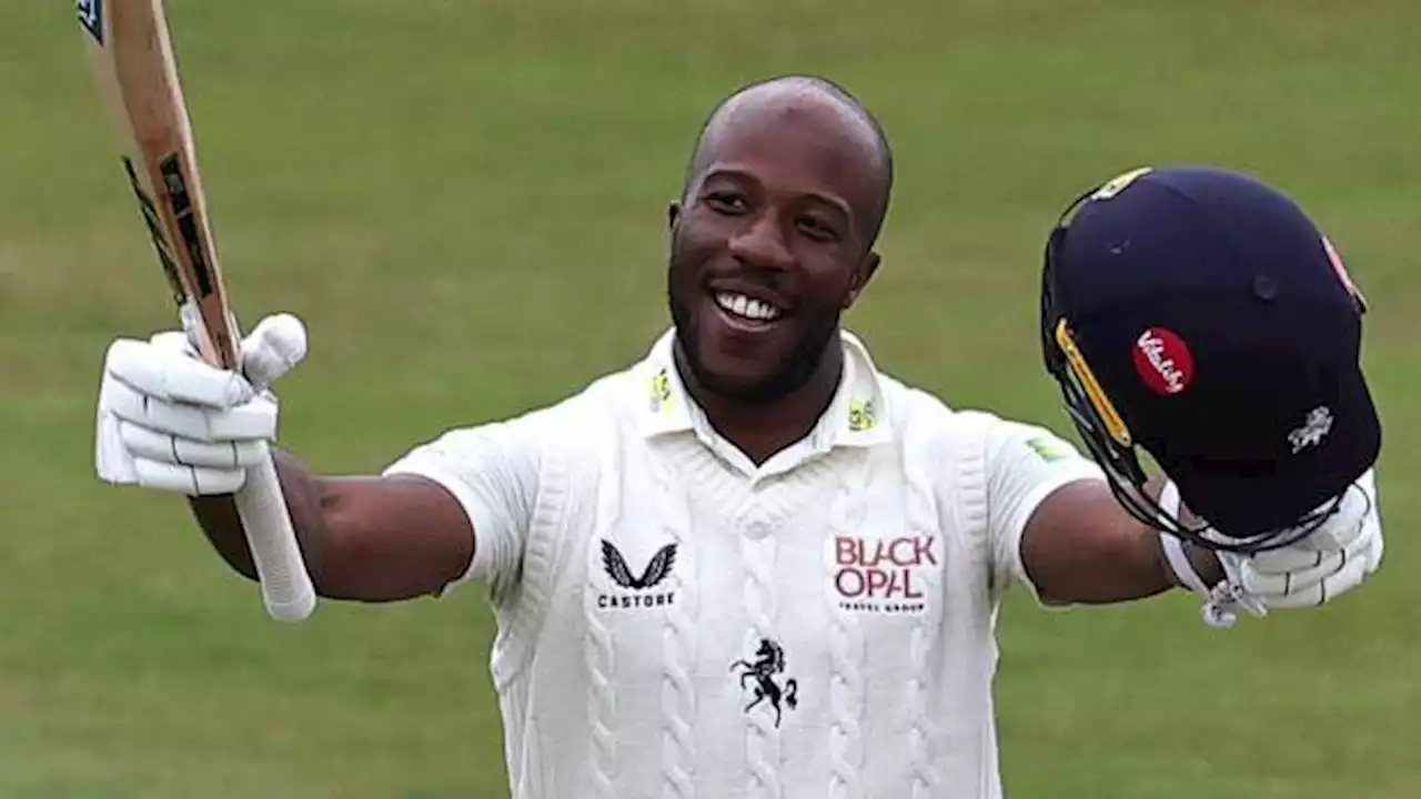 Kent press for win after Bell-Drummond scores 300