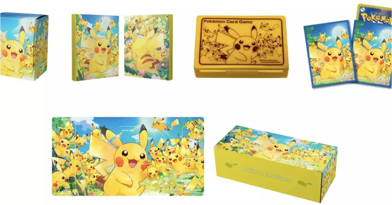 Pokémon TCG Japan Drops Pikachu-Themed July 2023 Merch