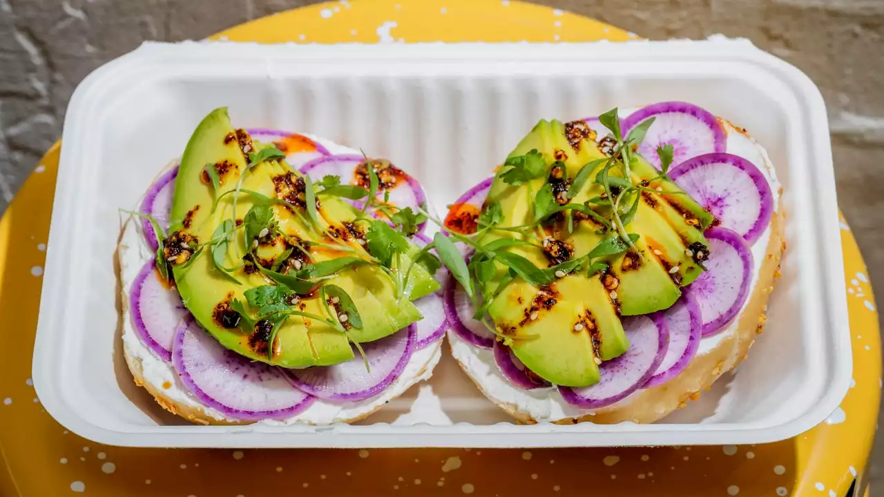 The Correct Way to Eat a Bagel Is Open-Faced