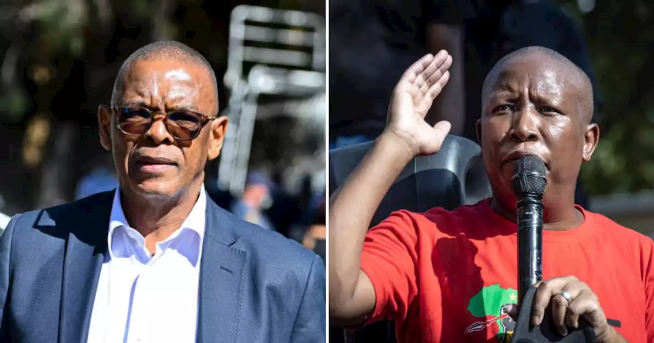 Magashule and Malema's meeting ends with ex-ANC member singing EFF's praises