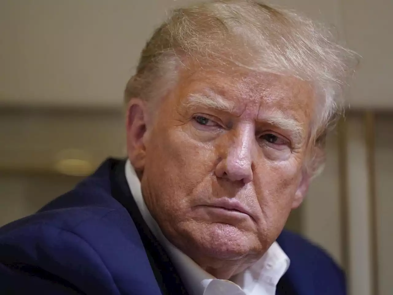 In an audio recording Donald Trump discusses a 'highly confidential' document with an interviewer