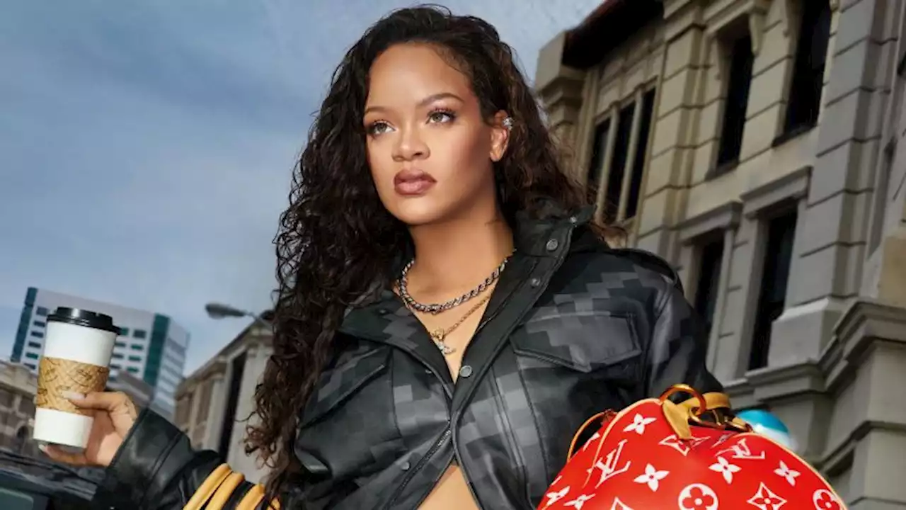 Rihanna shows off baby bump in new Louis Vuitton campaign | CNN