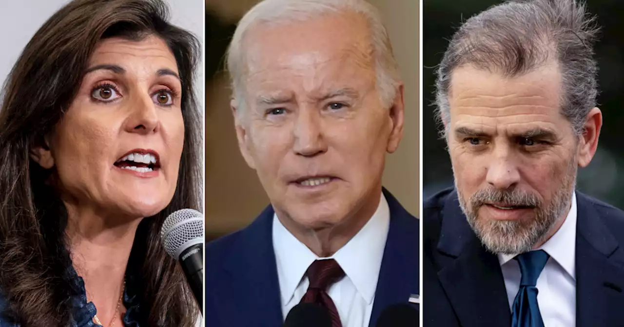 Nikki Haley slams Joe Biden for prioritizing Hunter Biden over ‘love for his country’