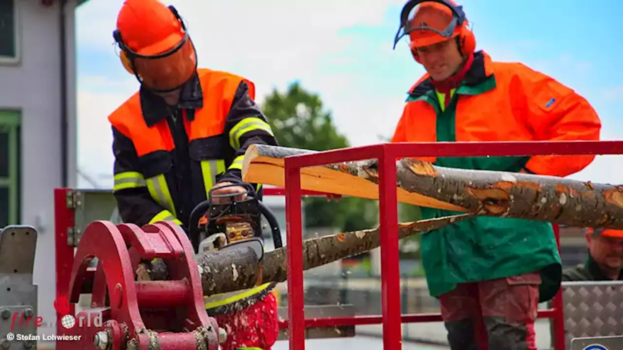 Bayern: „Spannende“ Ausbildung für die 54 Feuerwehrleute aus dem Kreis Traunstein