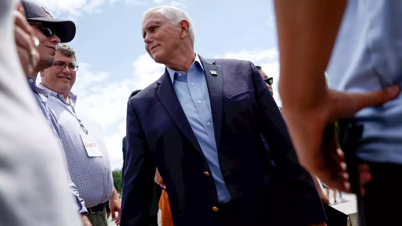 Pence lobs shot at DeSantis over Disney battle: He's following 'footsteps of the radical left'