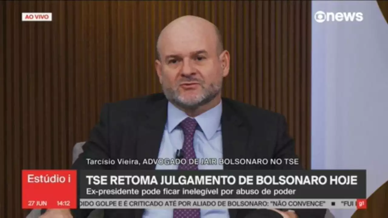 'Não seria de estranhar um pedido de vista', diz advogado de Bolsonaro no TSE