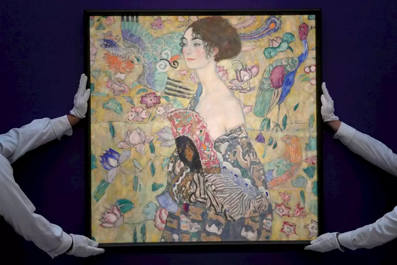 Klimt portrait ‘Lady with a Fan’ sets European auction record at $108-million