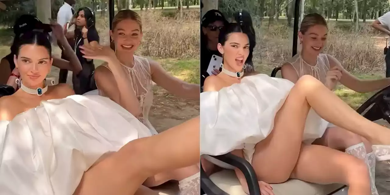 Kendall Jenner Shares Backstage Video With Gigi Hadid From Paris Fashion Week