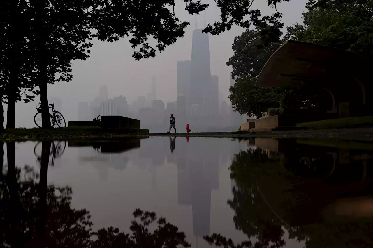 Canadian Wildfires Cause Unhealthy Air Quality Again In Chicago, Other Parts Of The U.S.