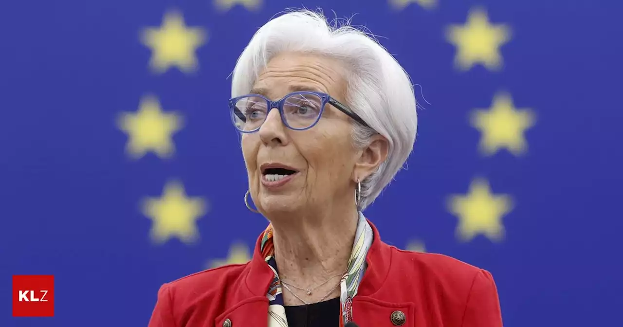 EZB-Chefin Lagarde betont - 'Zu früh für eine Entwarnung': EZB wird die Zinsen weiter anheben