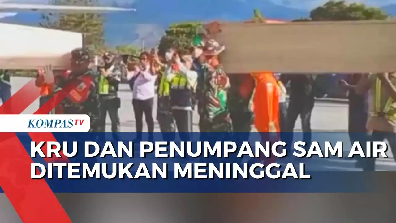 Tim SAR Evakuasi 6 Jenazah Korban Pesawat Sam Air ke Jayapura untuk Diidentifikasi