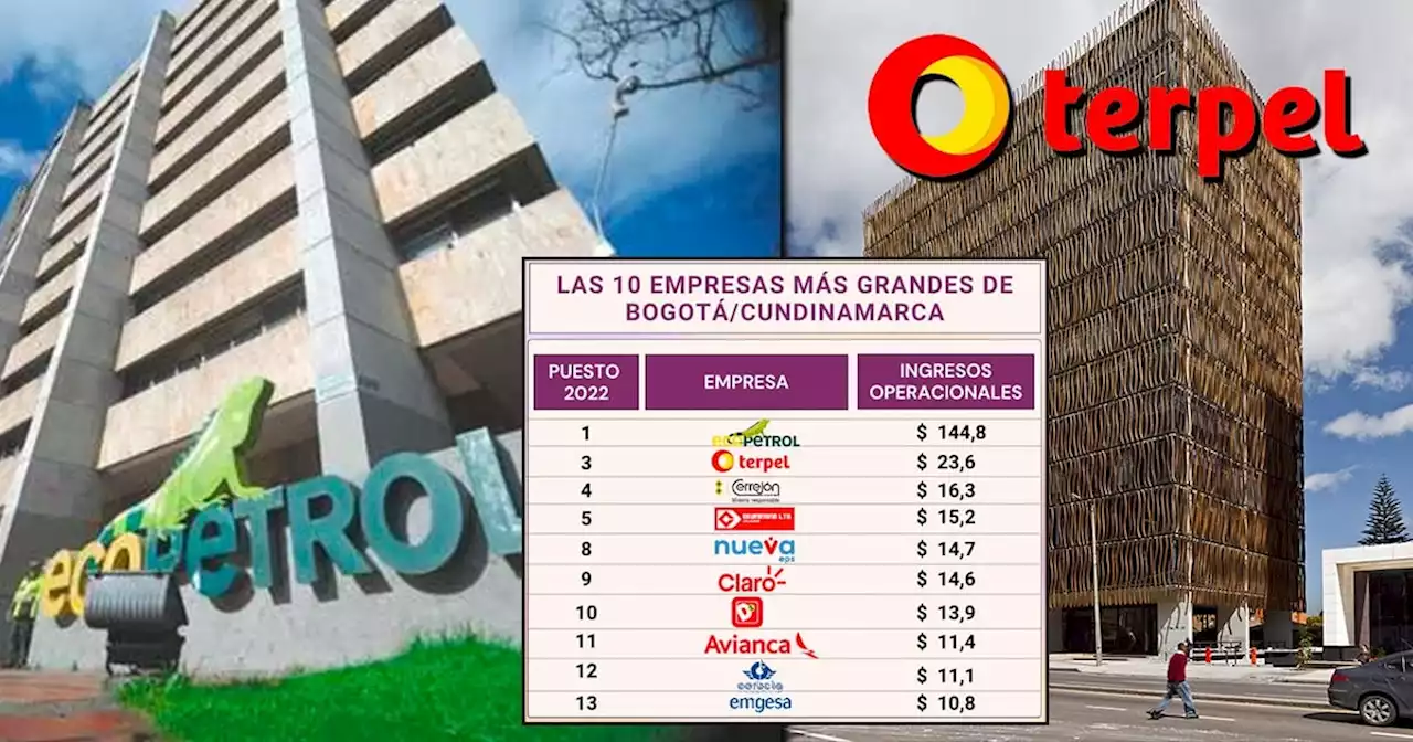 Las empresas de Bogotá que dejan billones