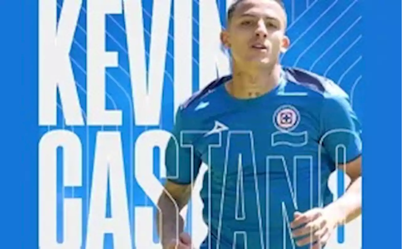 Cruz Azul anuncia a Kevin Castaño como su nueva joya