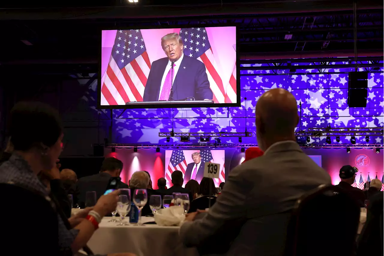 Guns banned from Trump speech at Republican dinner