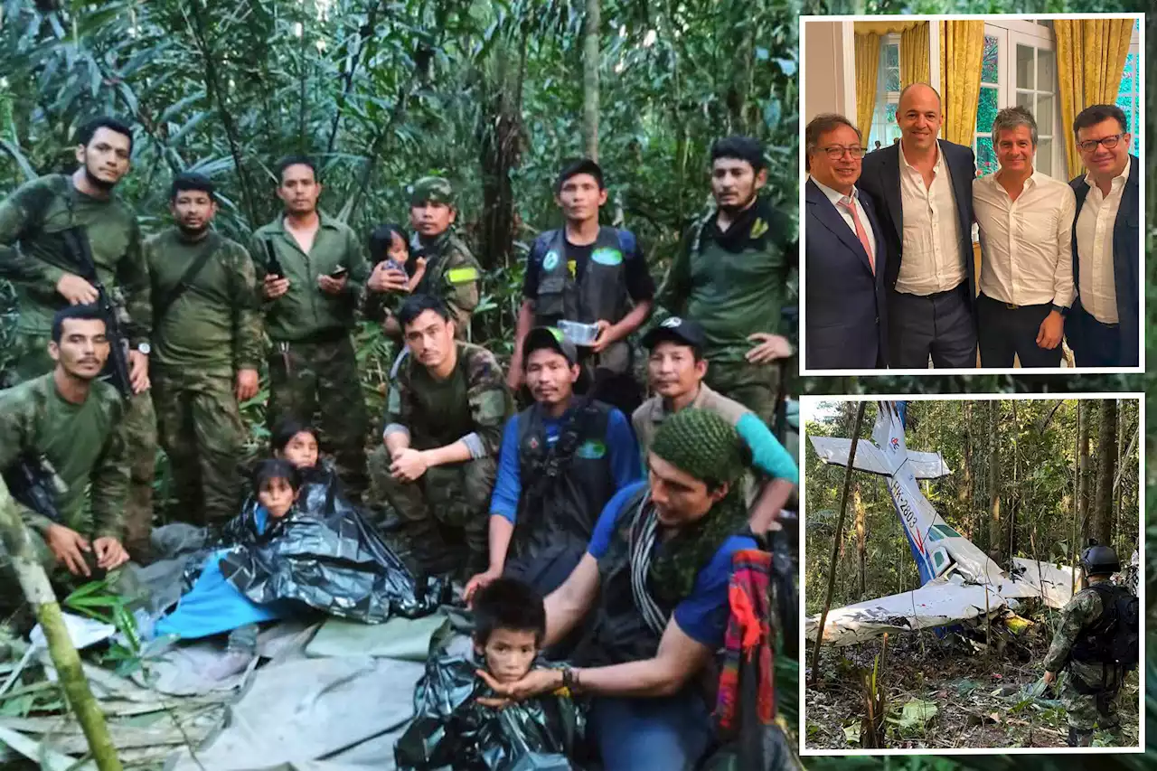 Fury as Colombian president lets Hollywood tell miracle jungle survivor kids’ story