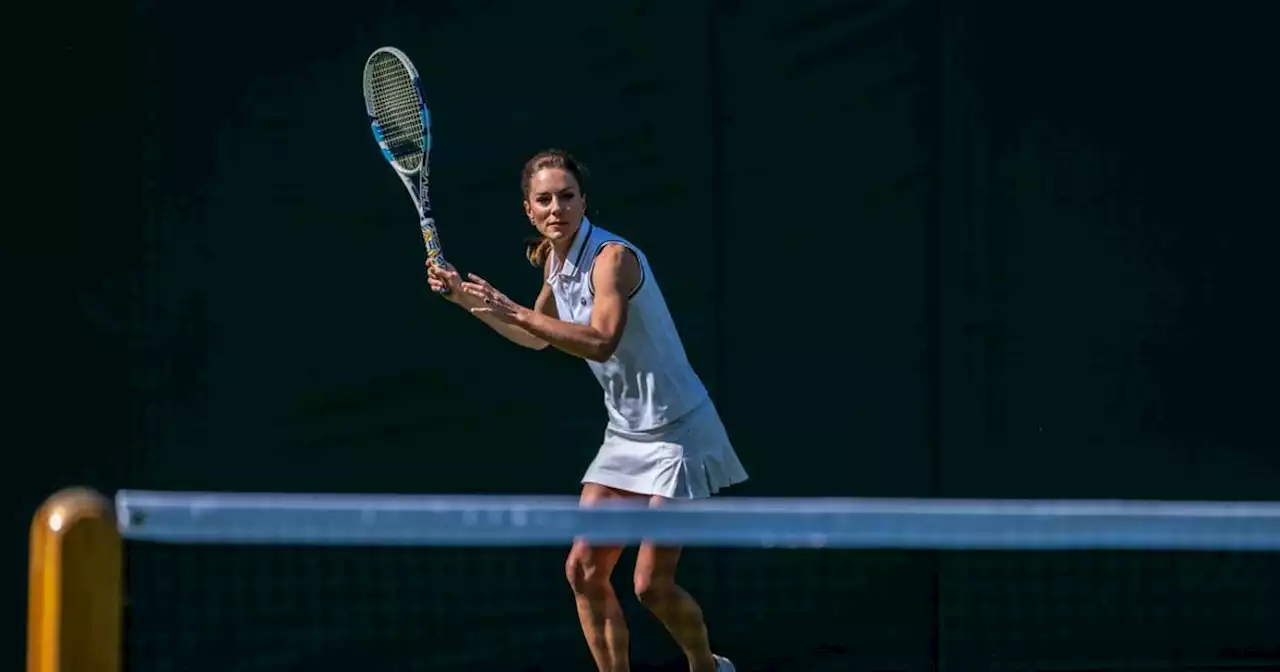 Sweet moment Kate Middleton is told she's broken the rules at Wimbledon