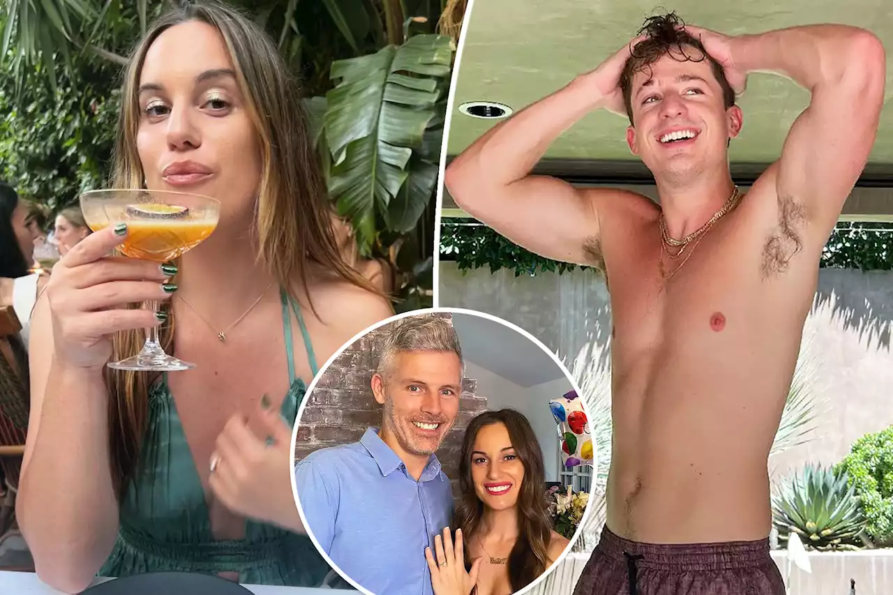 Hannah Berner reveals Charlie Puth slid into her DMs while she was engaged