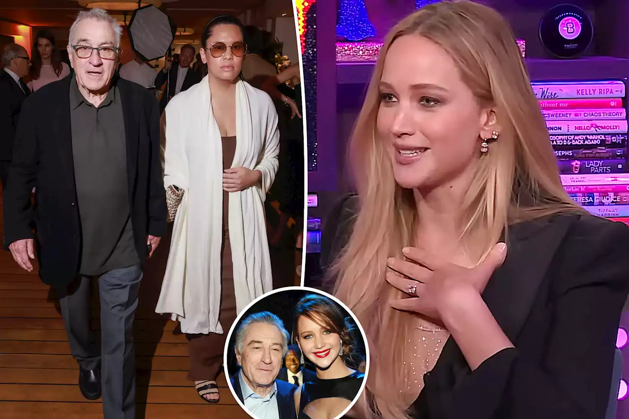 Jennifer Lawrence reveals gift she gave Robert De Niro after he welcomed 7th child