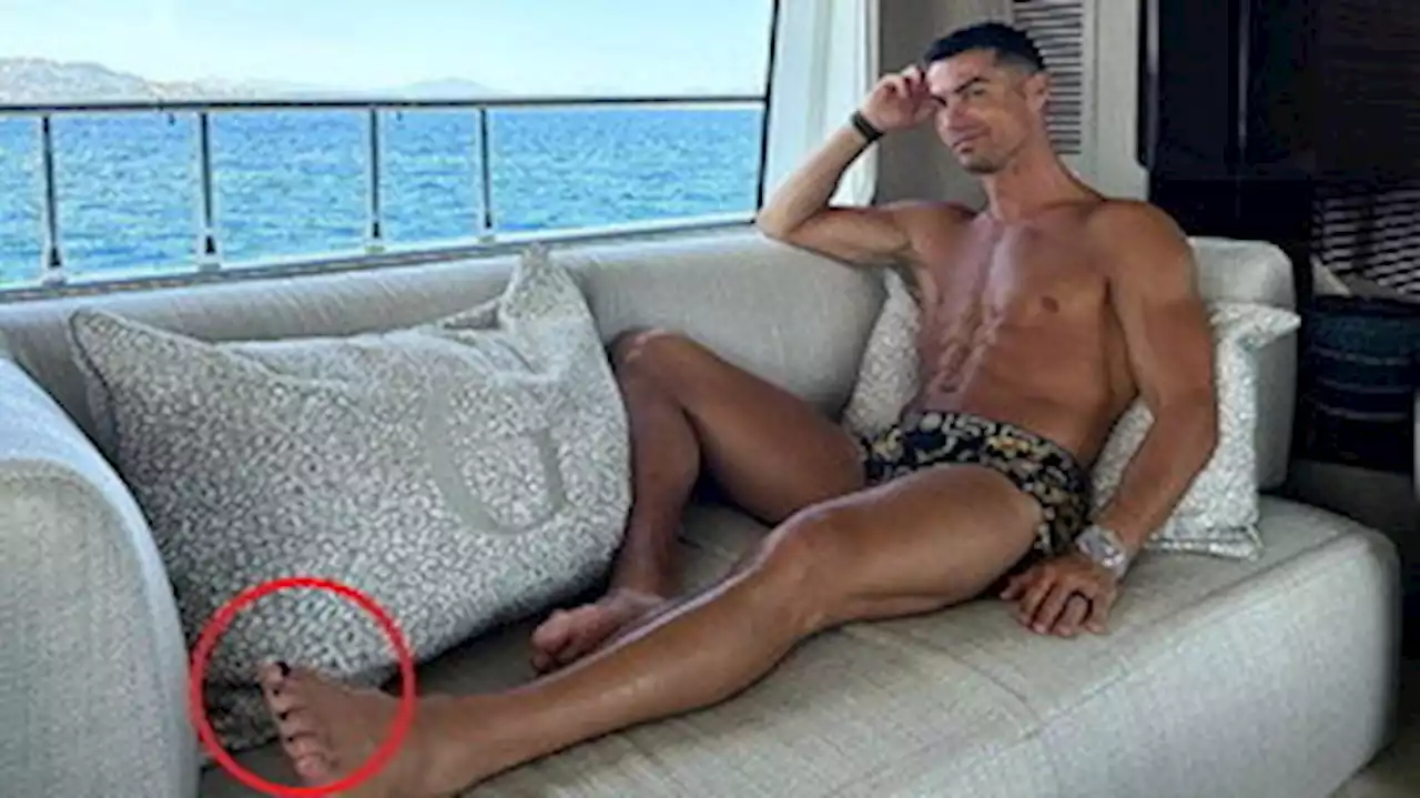 Por que Cristiano Ronaldo está pintando unhas do pé? Entenda