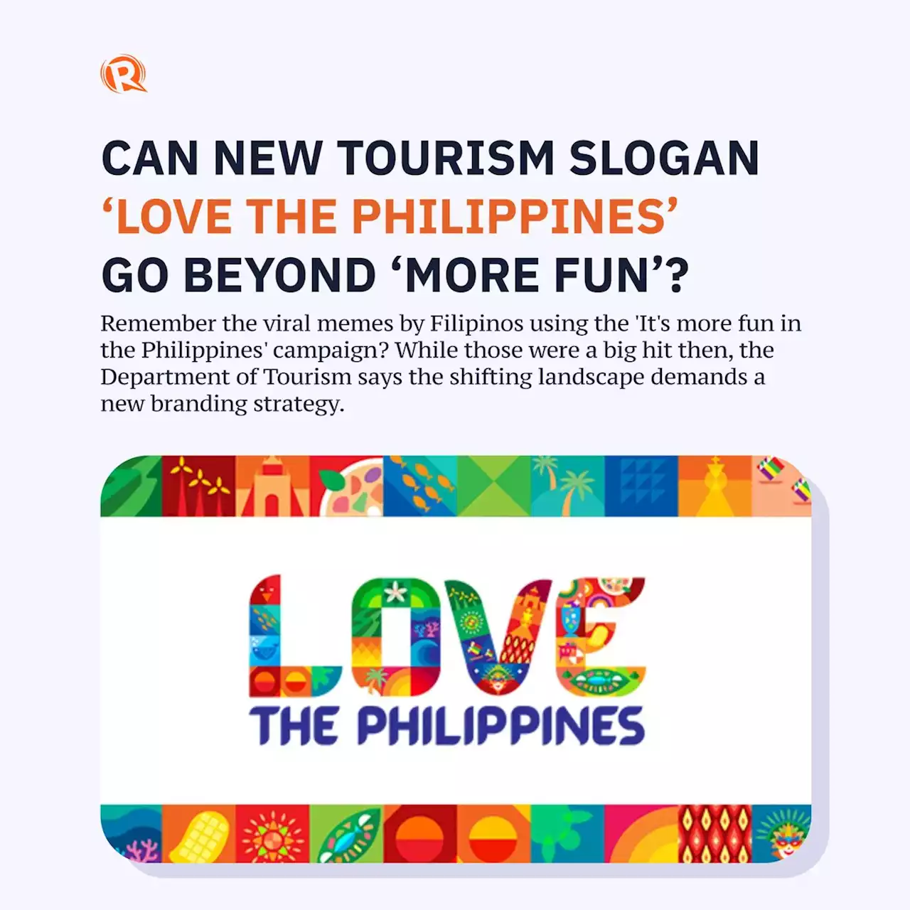 Can new tourism slogan 'Love the Philippines' go beyond 'more fun'?