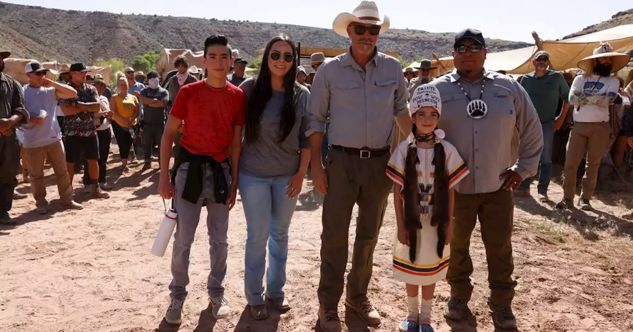 Costner, crew team up with Southern Utah tribe to protect, preserve while filming on reservation